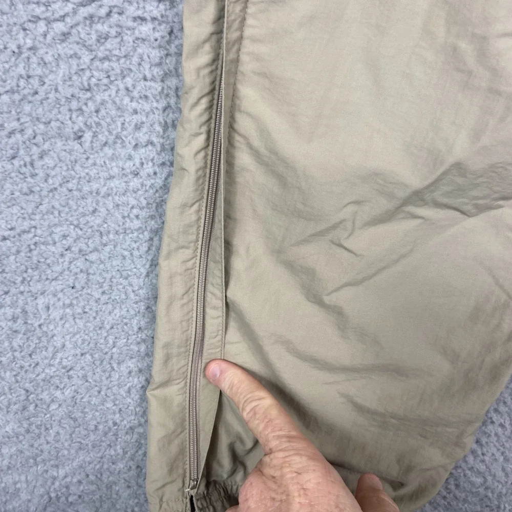 REI Mens Green Nylon Cargo Convertible Hiking Pants UPF 50+ Small 32 Inseam - Picture 2 of 10